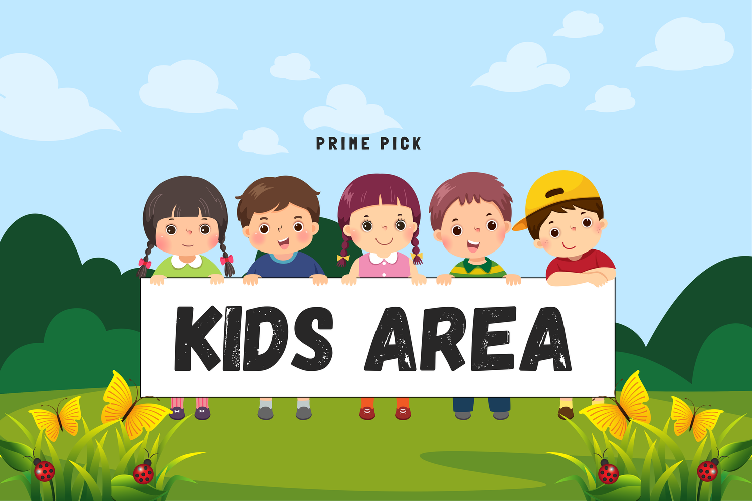 Kids Section at Prime Pick Poster